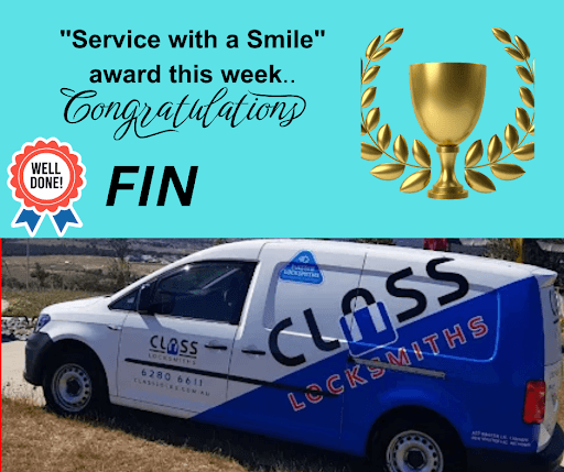 CLASS Locksmiths - Canberra — Customer photo